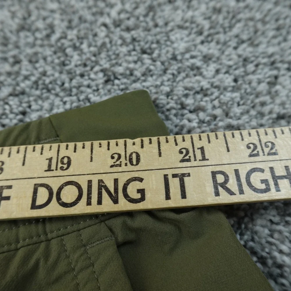 REI‎ Pants Mens 2XL Green Sahara Convertible Stretch Cargo Hiking Outdoor Climb